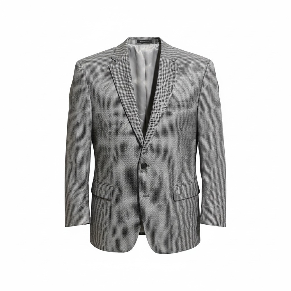 Lauren Ralph Lauren Plaid Men's Blazer Black Houndstooth